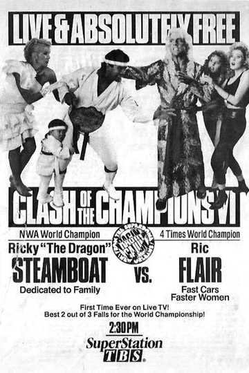 WCW Clash of The Champions VI: Ragin' Cajun Poster