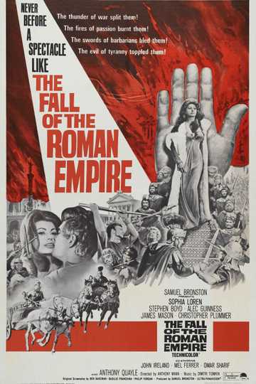 The Fall of the Roman Empire Poster