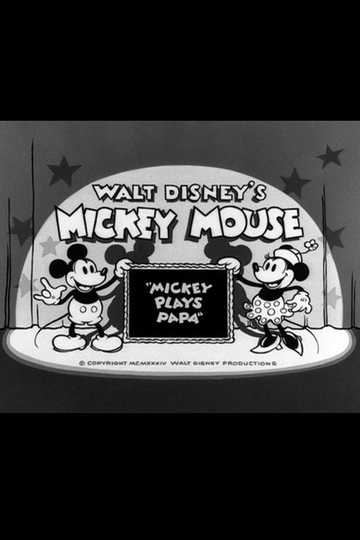 Mickey Plays Papa Poster