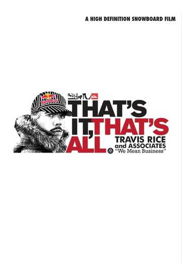 That's It, That's All Poster