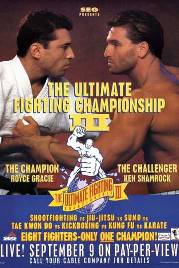 UFC 3: The American Dream Poster