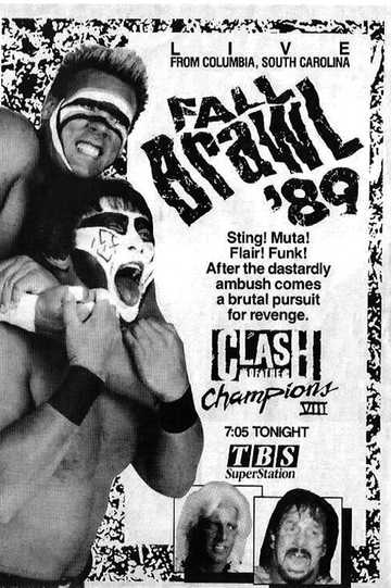 WCW Clash of The Champions VIII: Fall Brawl '89 Poster