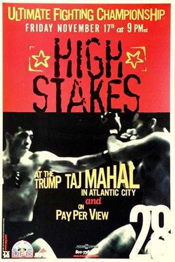 UFC 28: High Stakes Poster