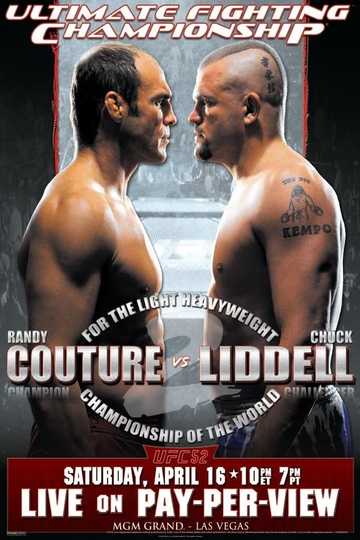 UFC 52: Couture vs. Liddell II Poster