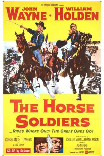 The Horse Soldiers Poster