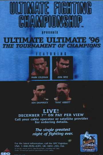 UFC 11.5: Ultimate Ultimate 2 Poster