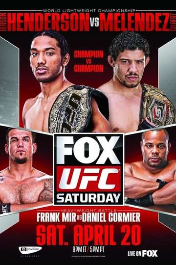 UFC on Fox 7 Henderson vs Melendez Poster