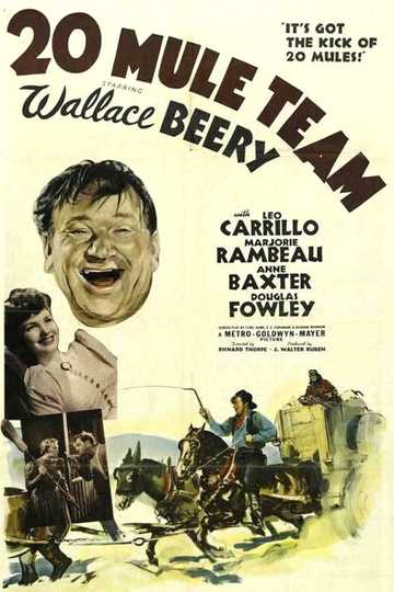 20 Mule Team Poster