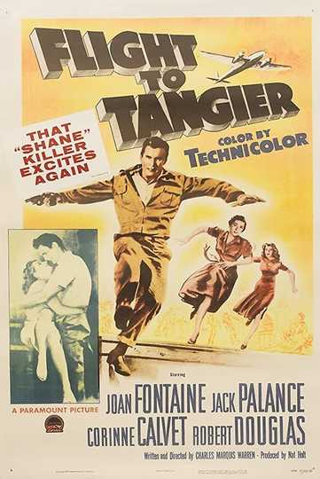 Flight to Tangier Poster