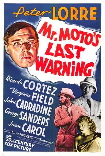 Mr. Moto's Last Warning Poster