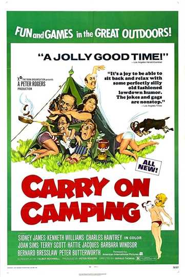 Carry On Camping Poster