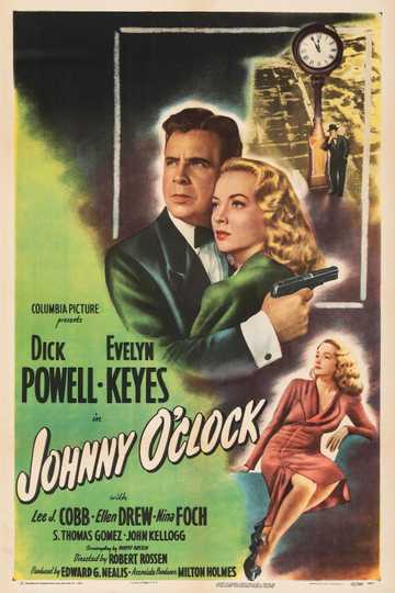 Johnny O'Clock Poster