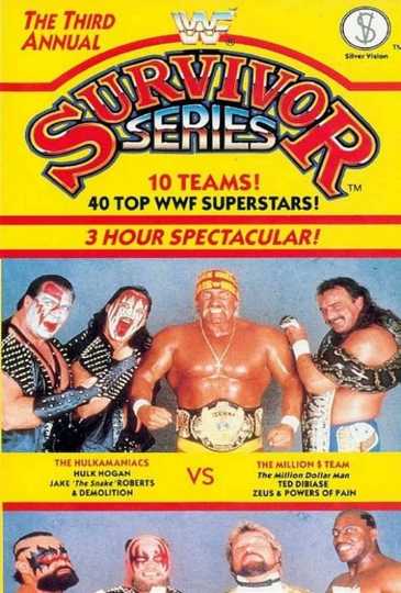 WWE Survivor Series 1989 Poster