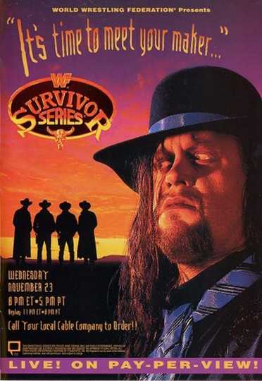 WWE Survivor Series 1994 Poster