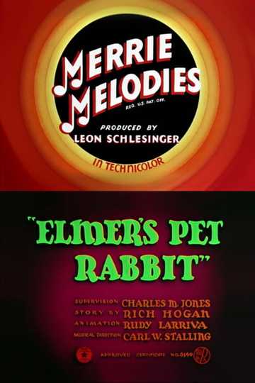 Elmer's Pet Rabbit Poster