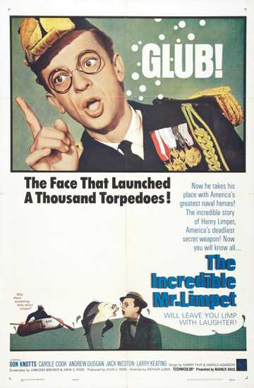 The Incredible Mr. Limpet Poster