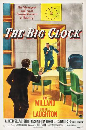 The Big Clock Poster
