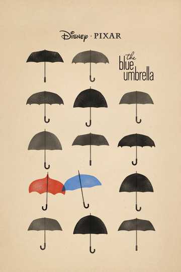 The Blue Umbrella Poster