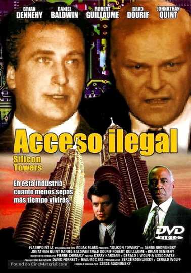Silicon Towers Poster