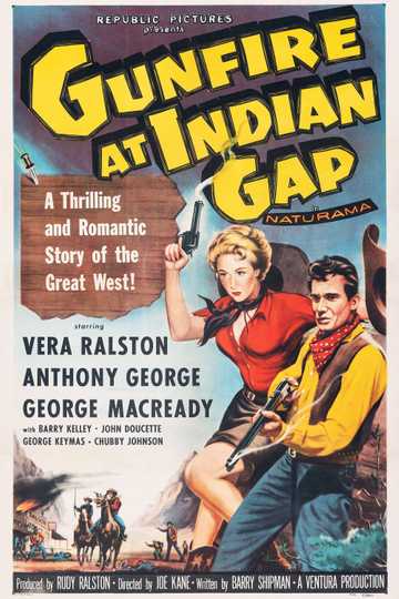 Gunfire at Indian Gap Poster