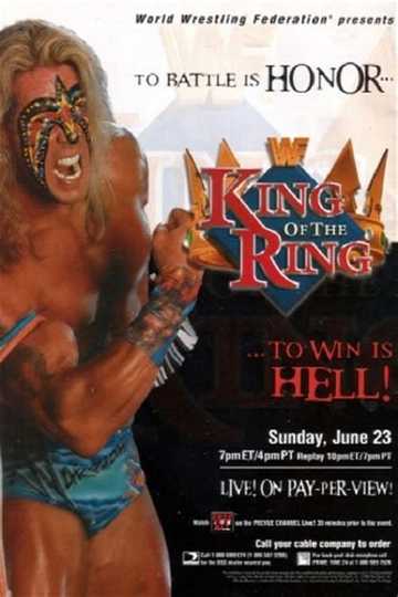 WWE King of the Ring 1996 Poster