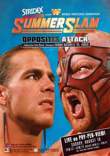 WWE SummerSlam 1996 Poster