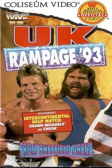WWE U.K. Rampage 1993 Poster