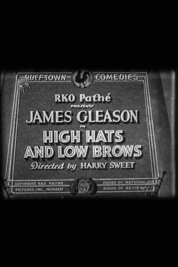 High Hats and Low Brows Poster