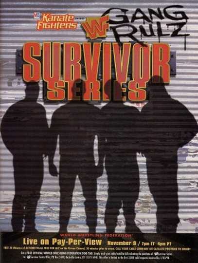 WWE Survivor Series 1997 Poster
