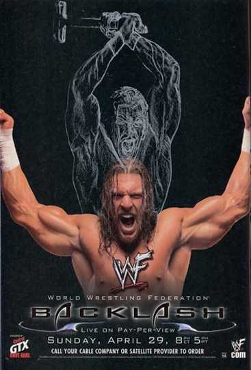 WWE Backlash 2001 Poster