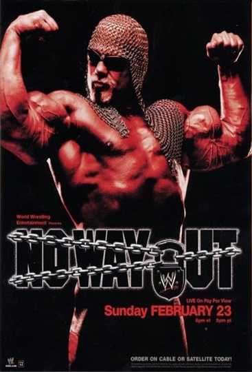 WWE No Way Out 2003 Poster