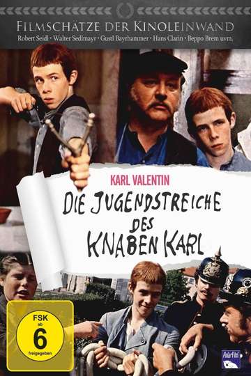 Die Jugendstreiche des Knaben Karl Poster