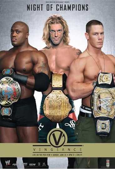 WWE Vengeance: Night of Champions 2007 Poster