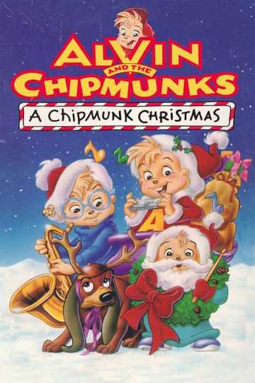 A Chipmunk Christmas Poster