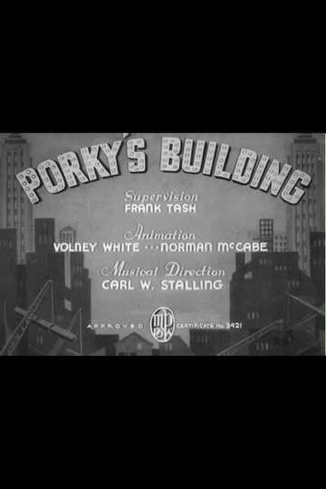Porky's Building Poster
