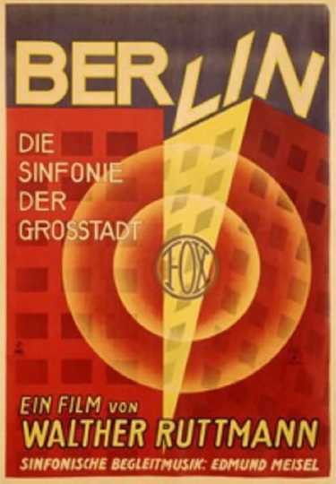 Berlin: Symphony of a Great City Poster