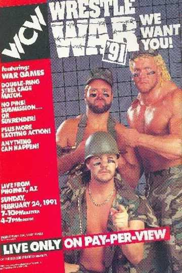 WCW WrestleWar 1991 Poster