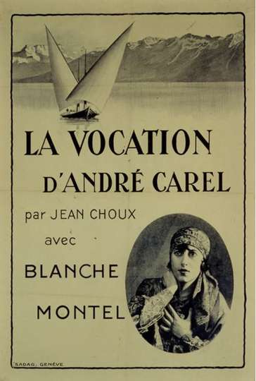 The Vocation of André Carel Poster