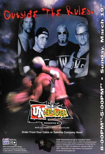 WCW Uncensored 2000 Poster