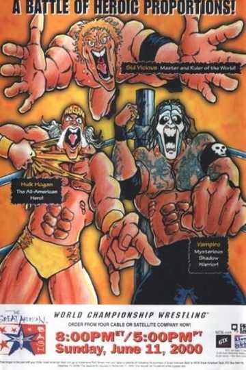 WCW The Great American Bash 2000 Poster