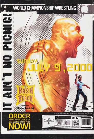 WCW Bash at the Beach 2000 Poster