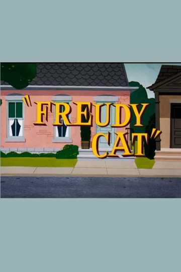 Freudy Cat Poster