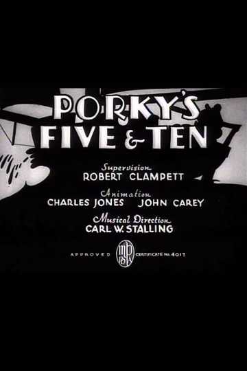 Porky's Five & Ten Poster