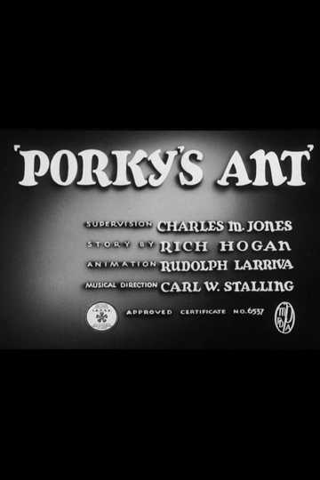Porky's Ant Poster
