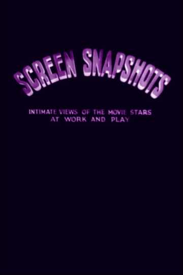 Screen Snapshots (Series 25, No. 1): 25th Anniversary Poster