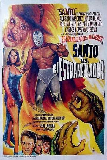 Santo vs the Strangler Poster