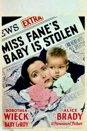 Miss Fanes Baby Is Stolen Poster