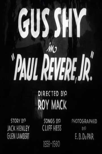Paul Revere, Jr. Poster