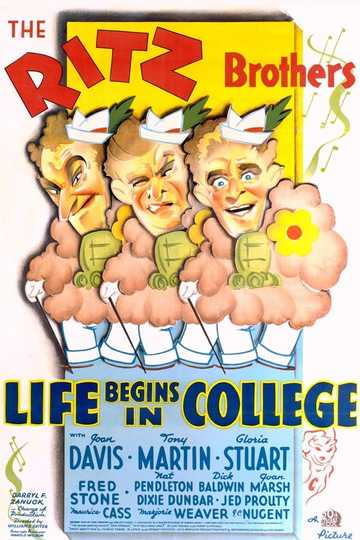 Life Begins in College Poster