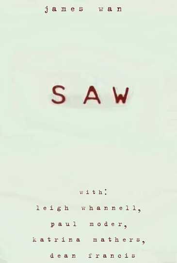 Saw Poster